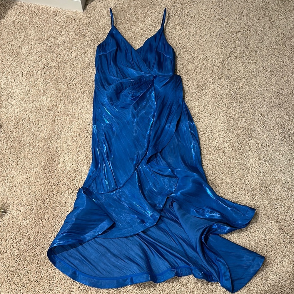 Blue dress mustard seed